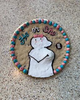DOT Cake Art 出品：大曲奇蛋糕，卡通人偶，性别揭晓